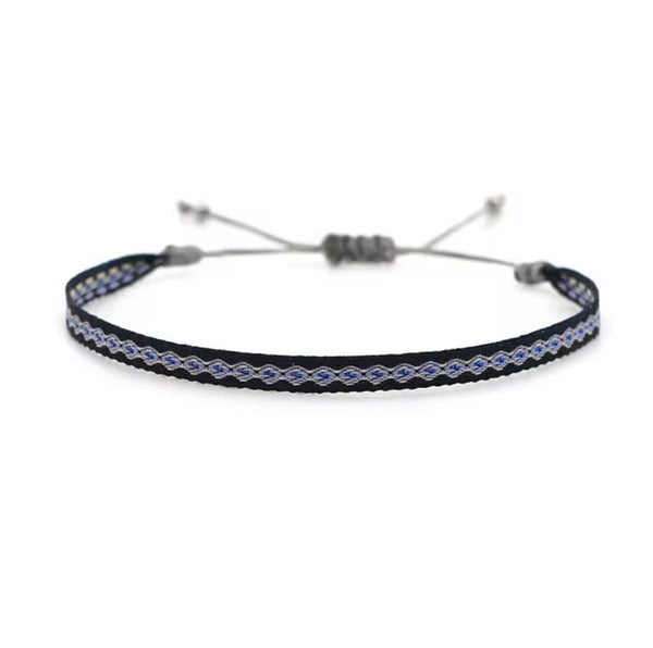 Bracelet cordon coton fait main thème Londres - Kovaa